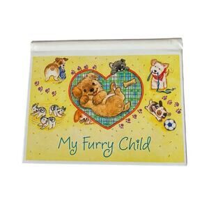 Hallmark Gotcha Day Pet Photo Memory Album Dog Puppy 24 Photos Cottagecore Y2K
